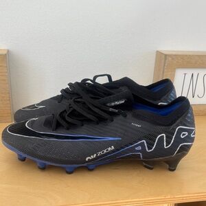 NIKE MERCURIAL VAPOR XV 15 ELITE BLACK BLUE
